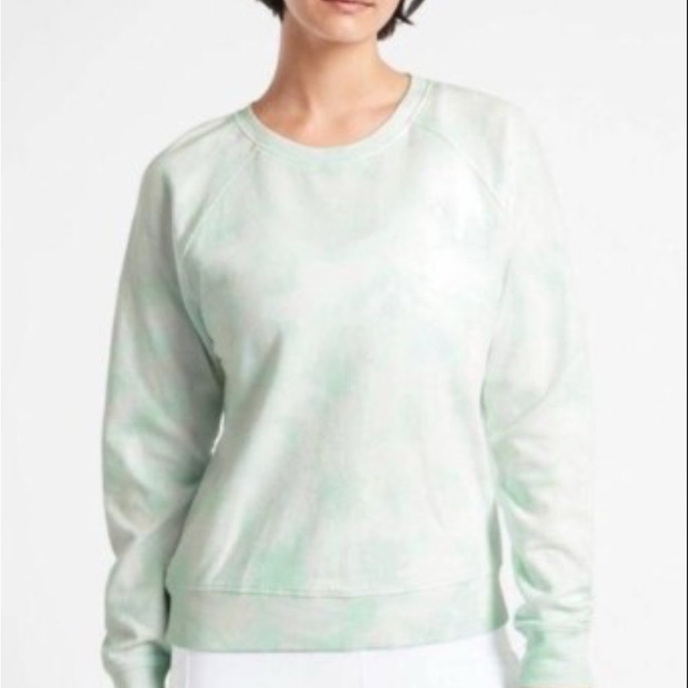 Athleta Light Green Women's Crew Neck Sweater
